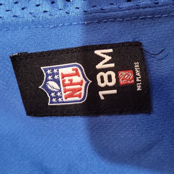 NFL Team Apparel Detroit Lions Kids Jersey - Picture 5 of 11